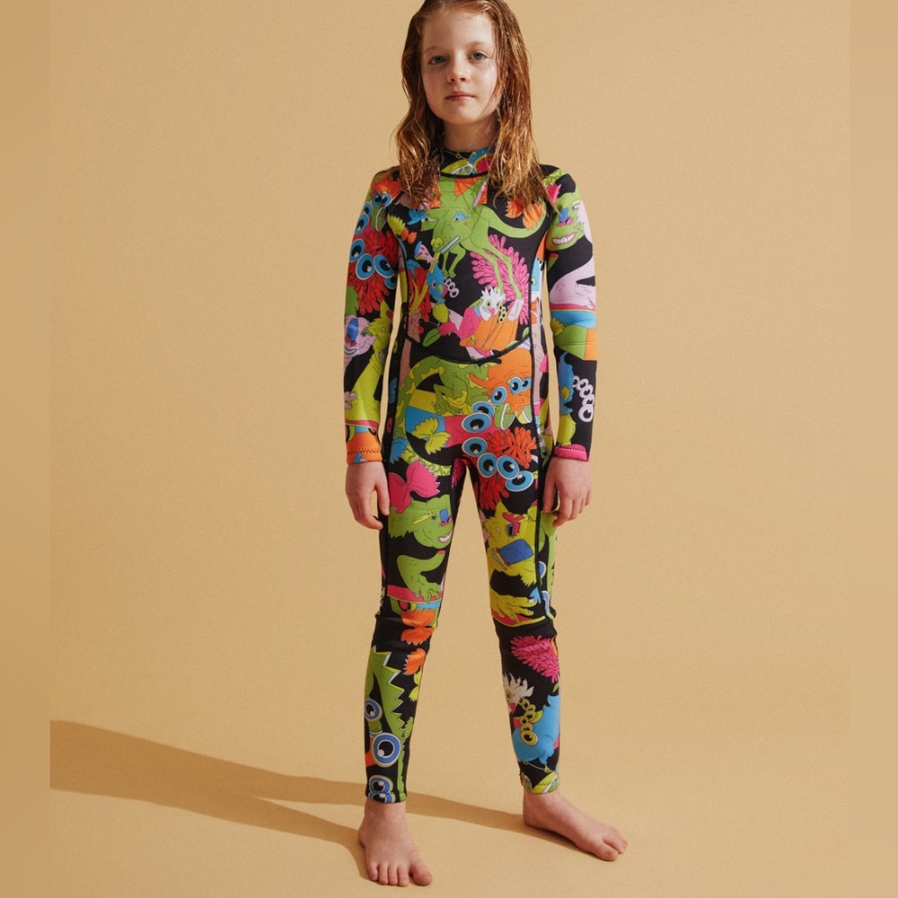 FANTS neoprene-free natural rubber kids wetsuits